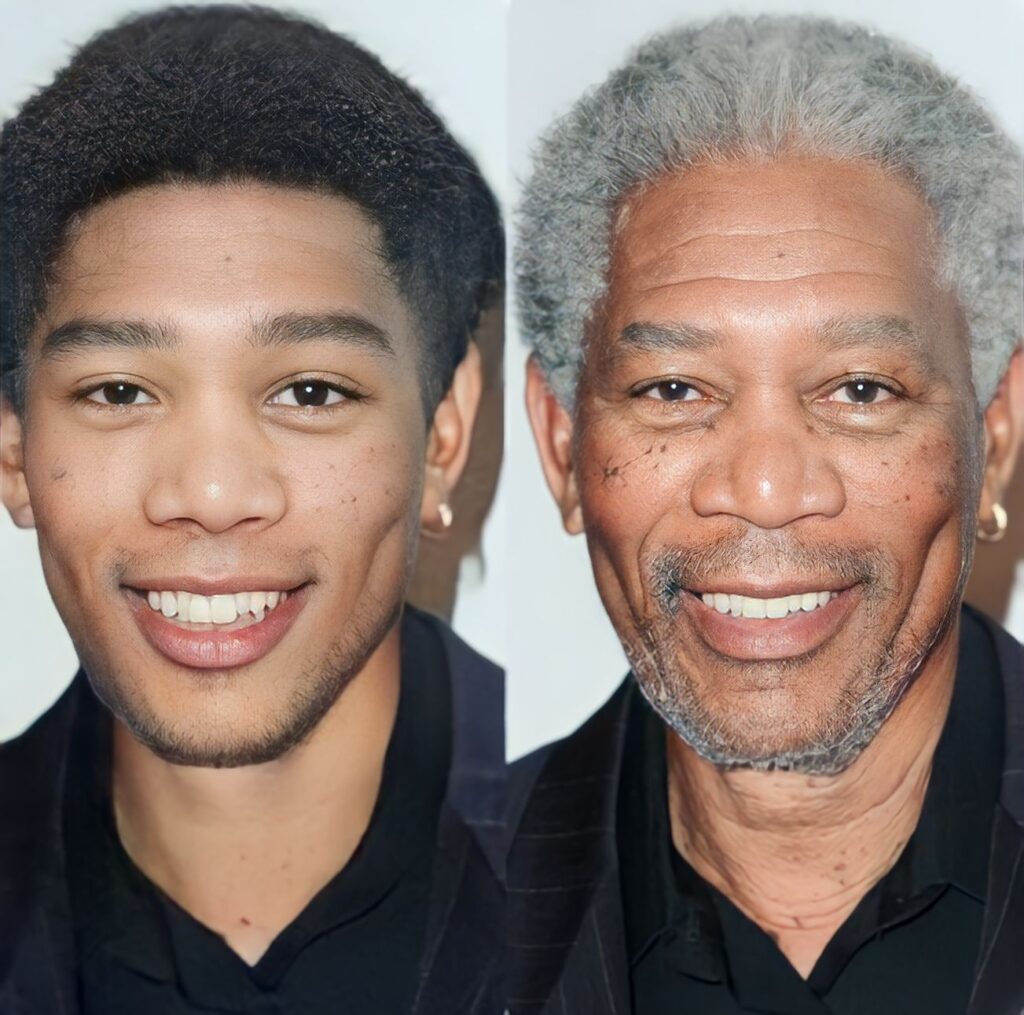 Young Morgan Freeman"